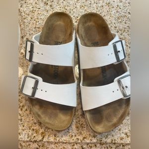 White Birkenstocks